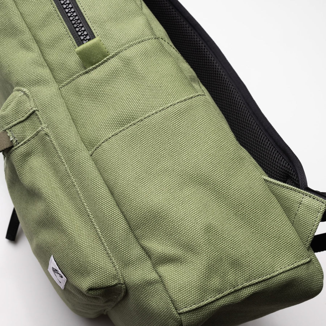 Varsity Backpack Canvas - Moss