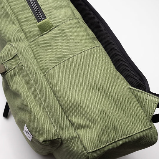 Varsity Backpack Canvas - Moss