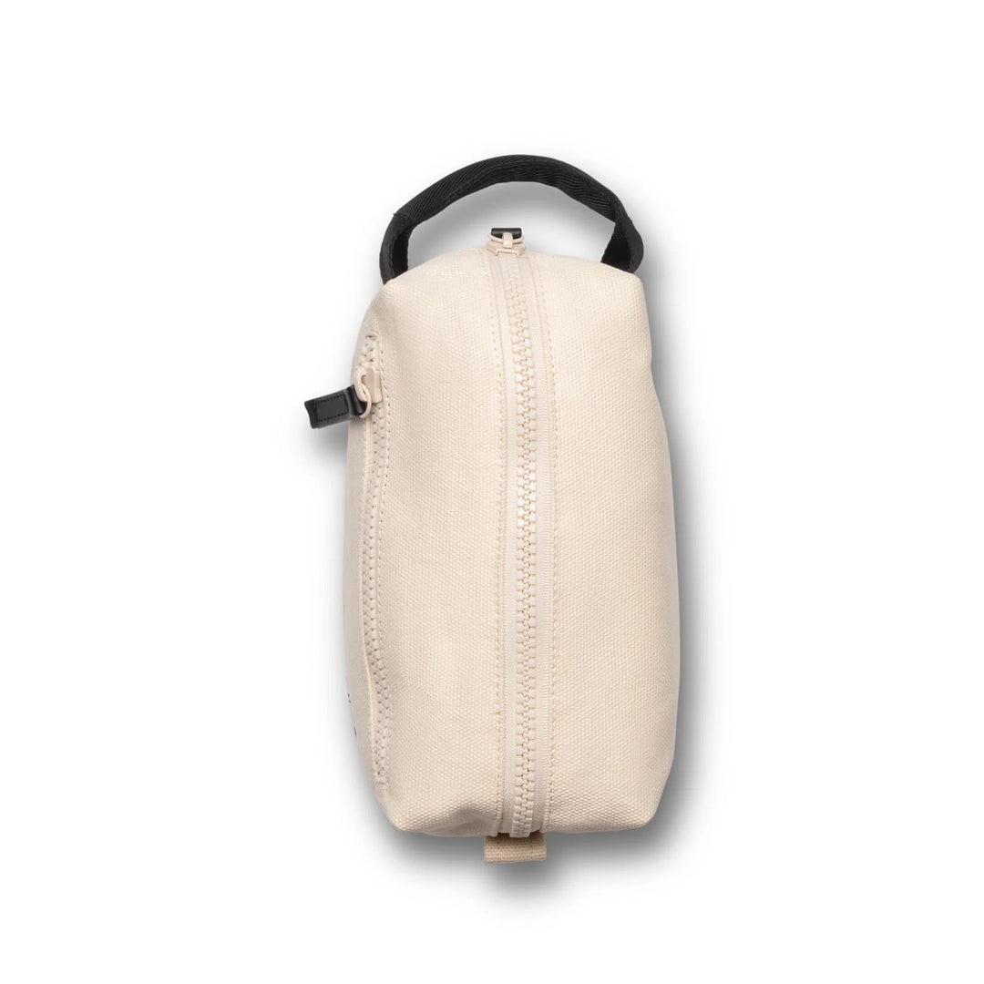 Dopp Kit Canvas Zip Toileteries Bag - Natural