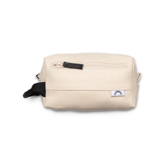 Dopp Kit Canvas Zip Toileteries Bag - Natural