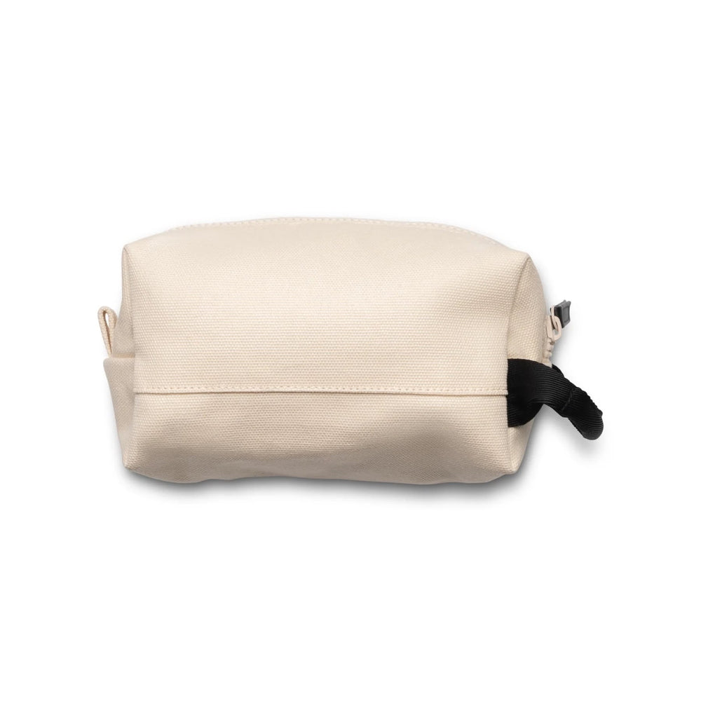 Dopp Kit Canvas Zip Toileteries Bag - Natural
