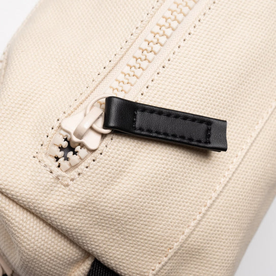 Dopp Kit Canvas Zip Toileteries Bag - Natural