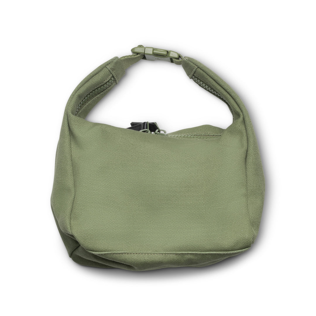 Goodie Bag Canvas Zip Bag - Moss