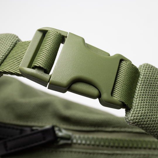 Goodie Bag Canvas Zip Bag - Moss
