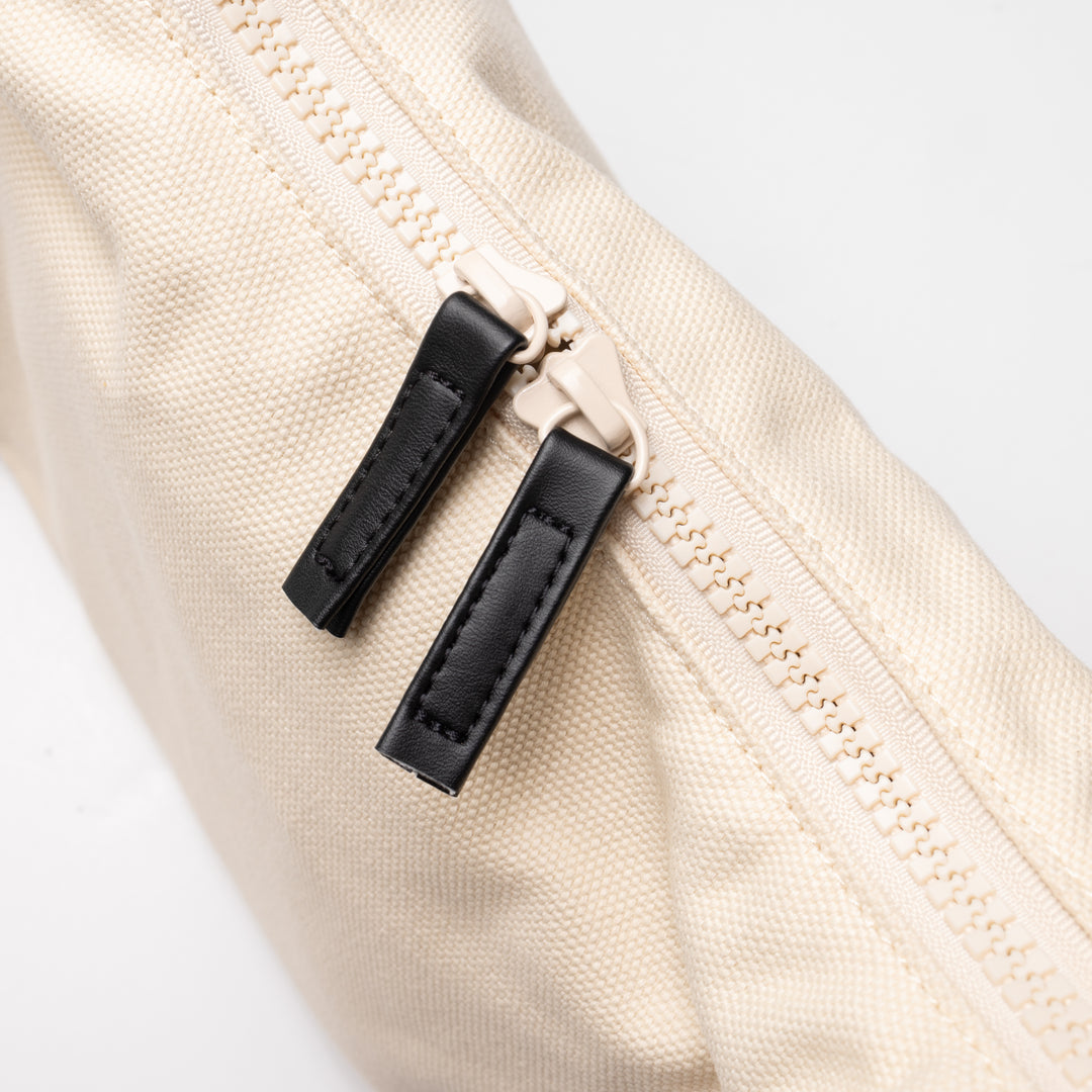 Goodie Bag Canvas Zip Bag - Natural