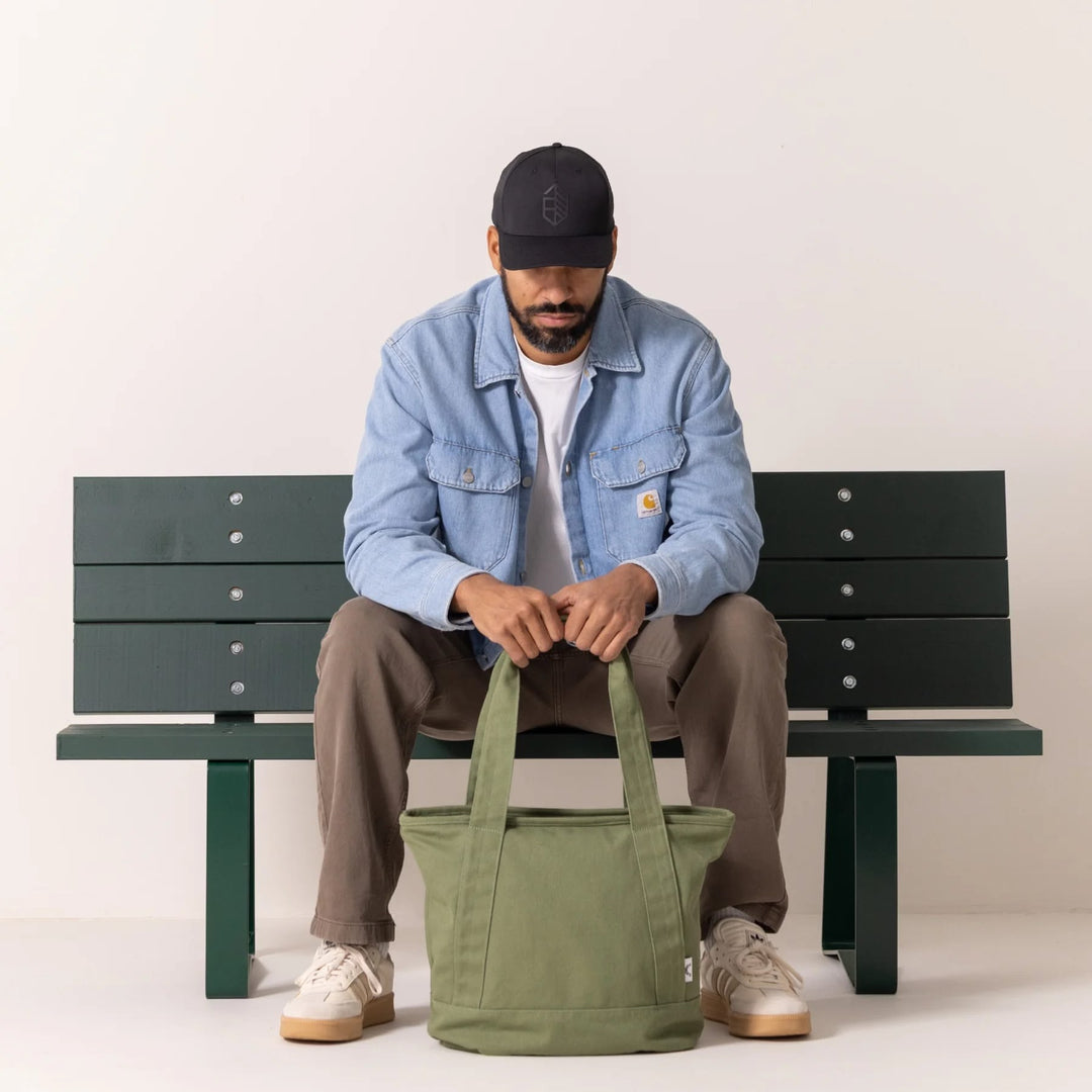 Passenger Tote Canvas Tote Bag - Moss