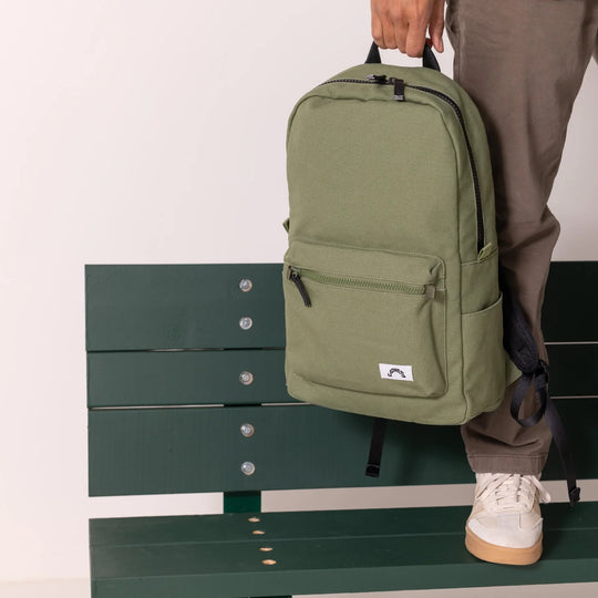 Varsity Backpack Canvas - Moss