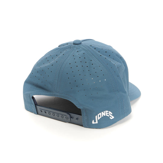 Athletic Utility Curved Snapback - Steel Blue