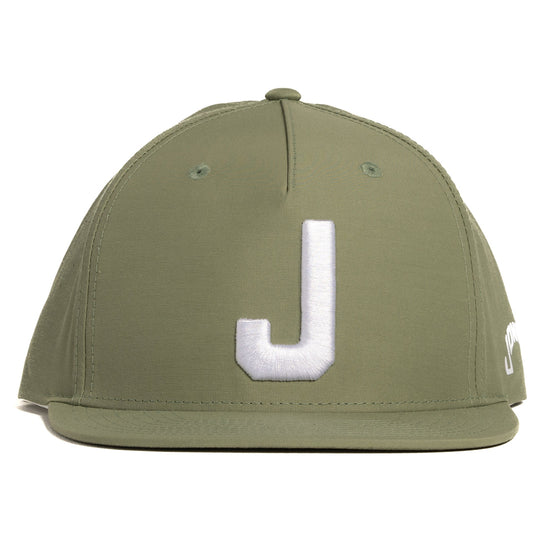 Block J Snapback - Army Green