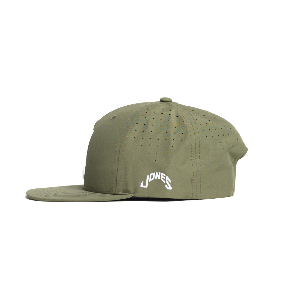 Block J Snapback - Army Green