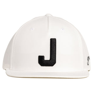 Block J Snapback - White