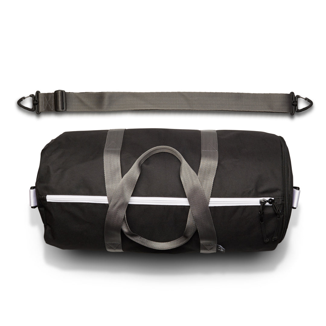 Varsity Duffle-Black