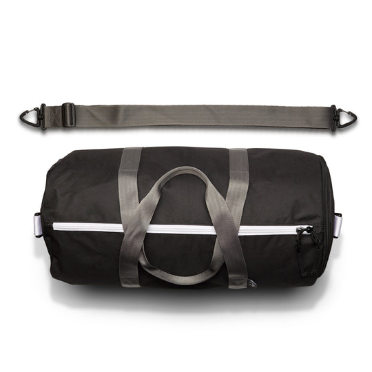 Varsity Duffle-Black