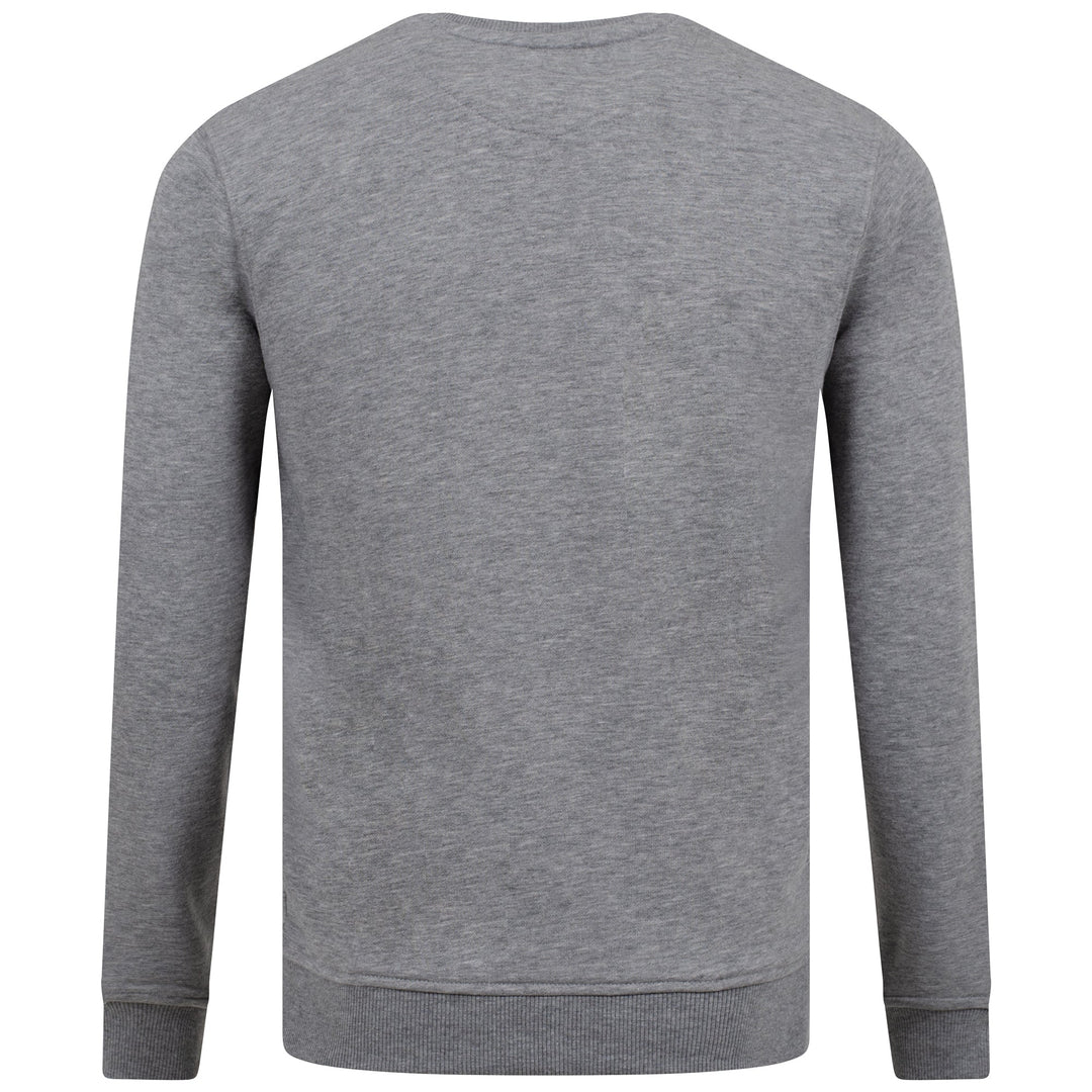 Original Sweatshirt Script Logo - Mid Grey Marl