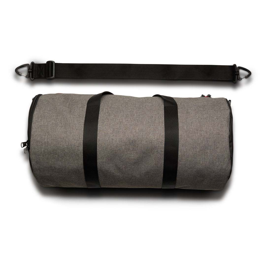 Varsity Duffle-Charcoal