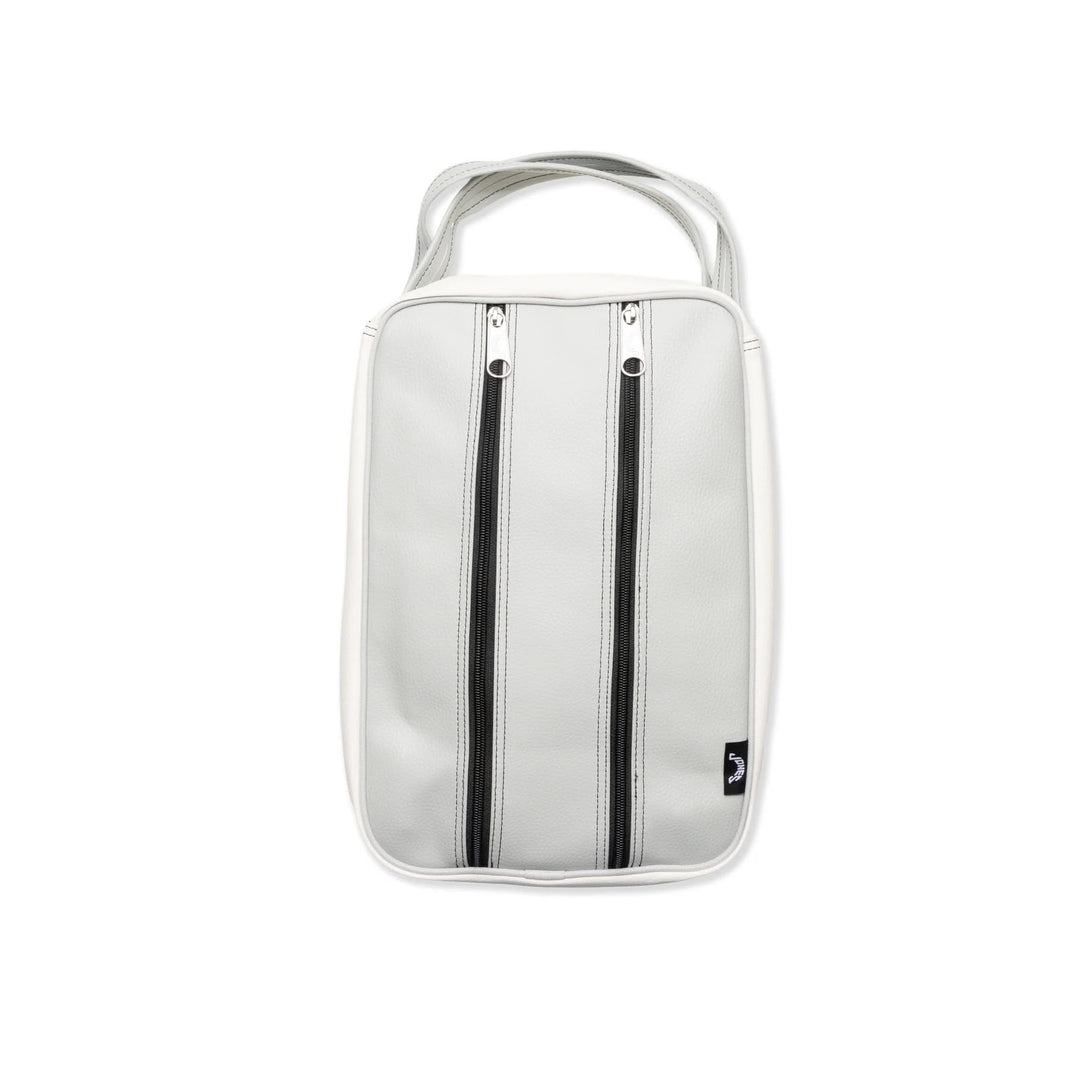Jones Classic Shoe Bag-Grey/White