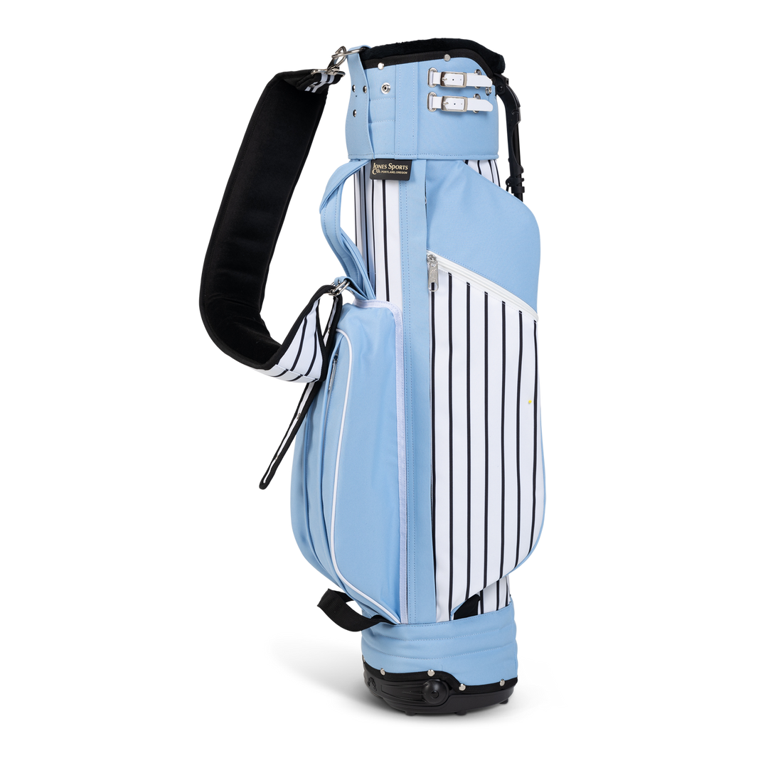 Classic Stand-Powder Blue Pinstripe