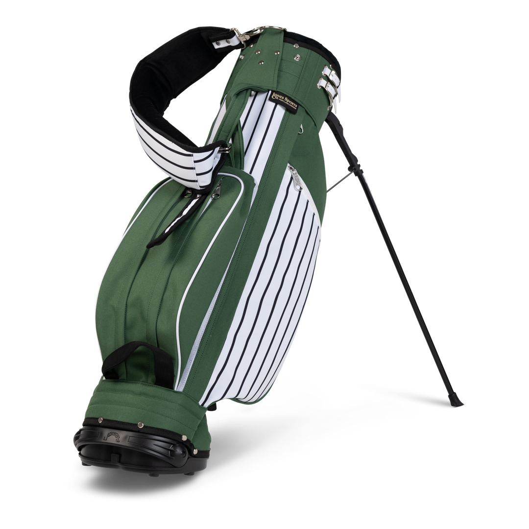 Classic Stand-Green Pinstripe