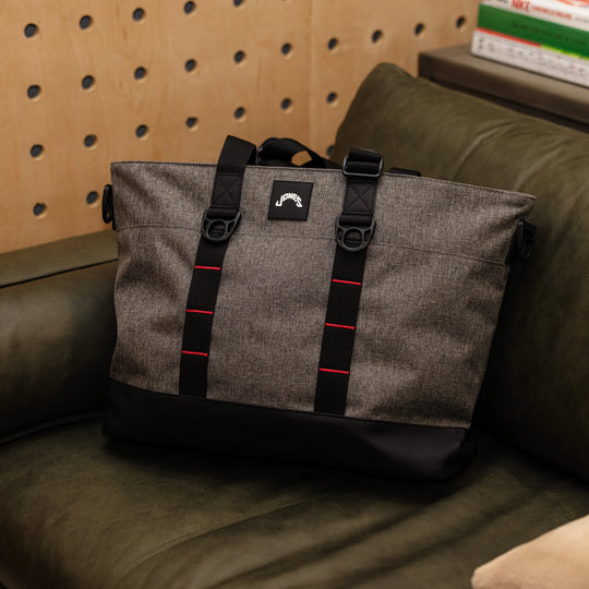 Field Tote R - Heather Black