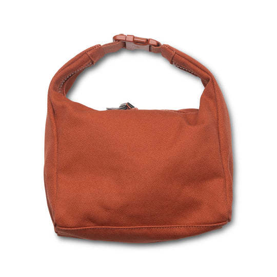 Goodie Bag Canvas Zip Bag - Burnt Clay