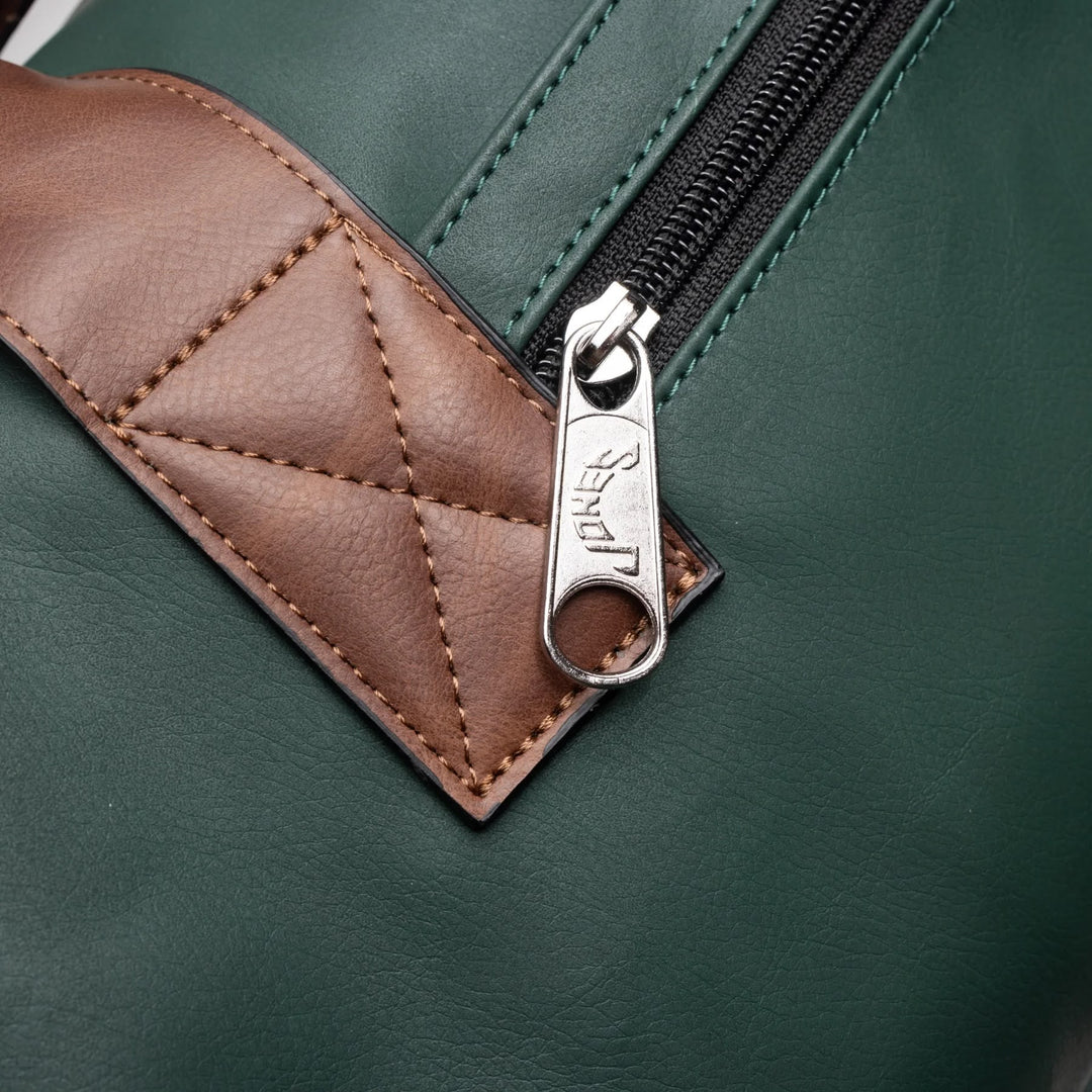 Clubhouse Duffle Heritage Duffle Bag - Evergreen/Kodiak