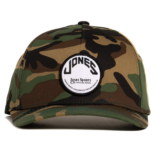 Jones Circle Patch Hat - Camo