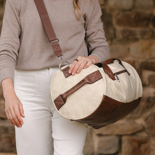 Clubhouse Duffle Heritage - Ecru/Kodiak
