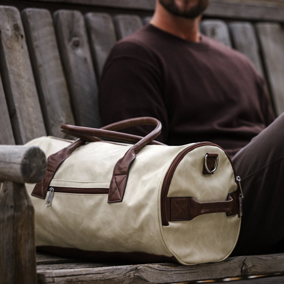 Clubhouse Duffle Heritage - Ecru/Kodiak