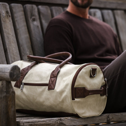 Clubhouse Duffle Heritage - Ecru/Kodiak