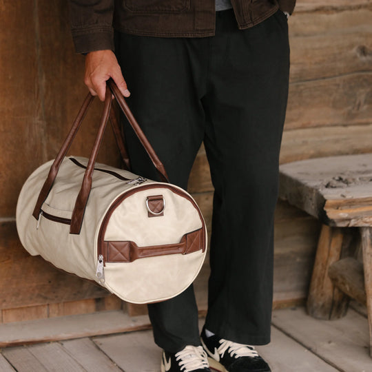 Clubhouse Duffle Heritage - Ecru/Kodiak