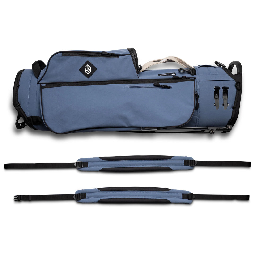 Utility Trouper R 3.0 Stand Bag - Steel Blue/Field Khaki