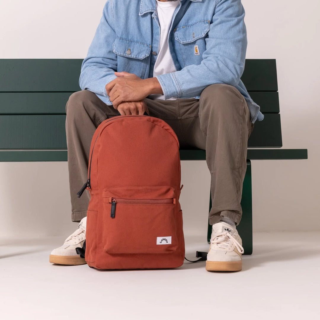 Varsity Backpack Canvas - Burnt Clay