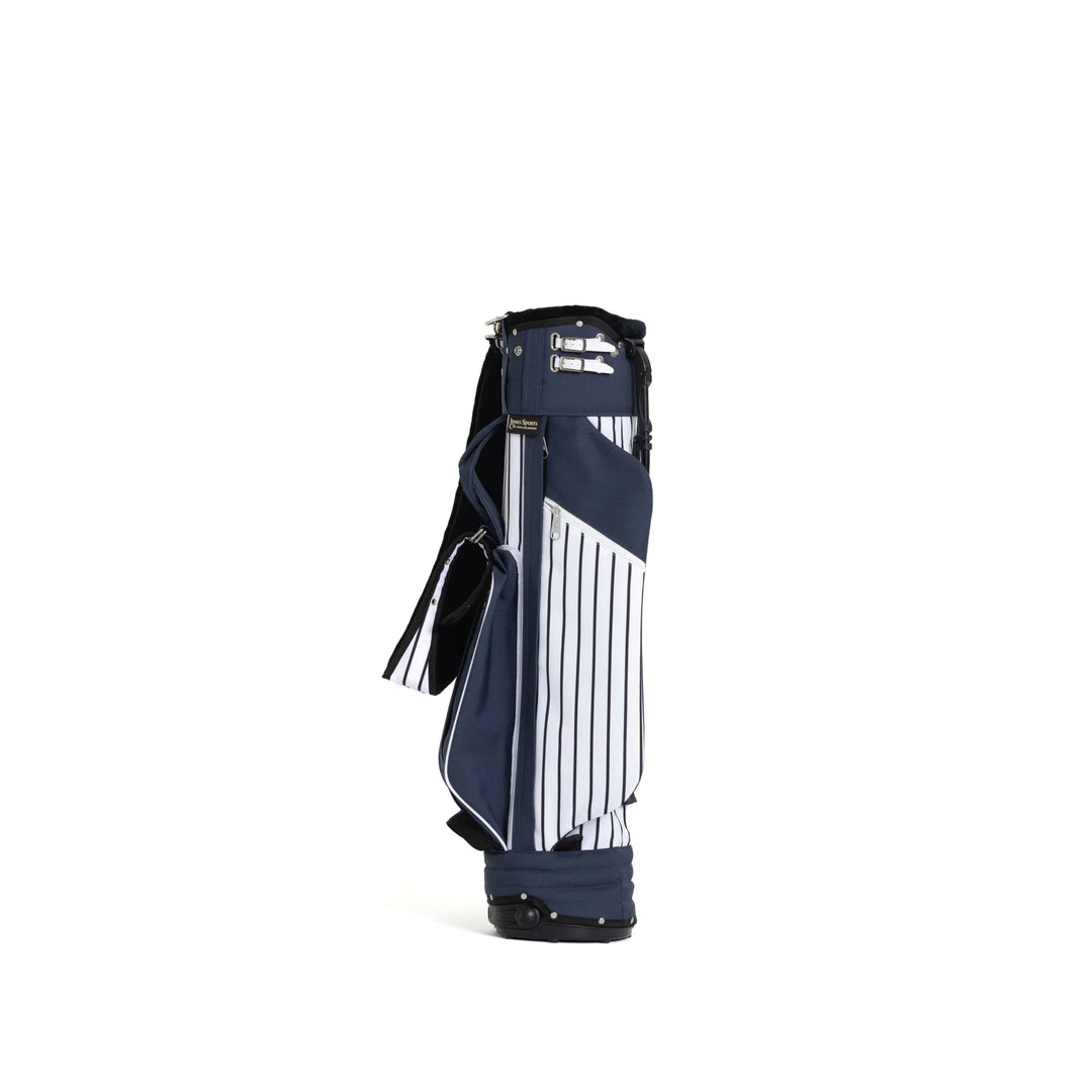 Classic Stand-Navy Pinstripe