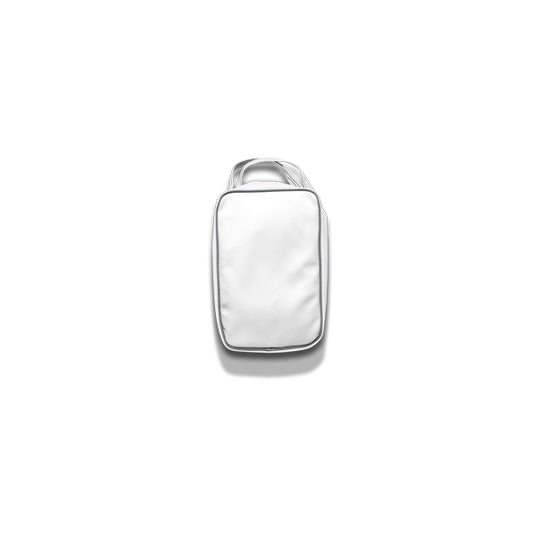 Jones Classic Shoe Bag - All White PU