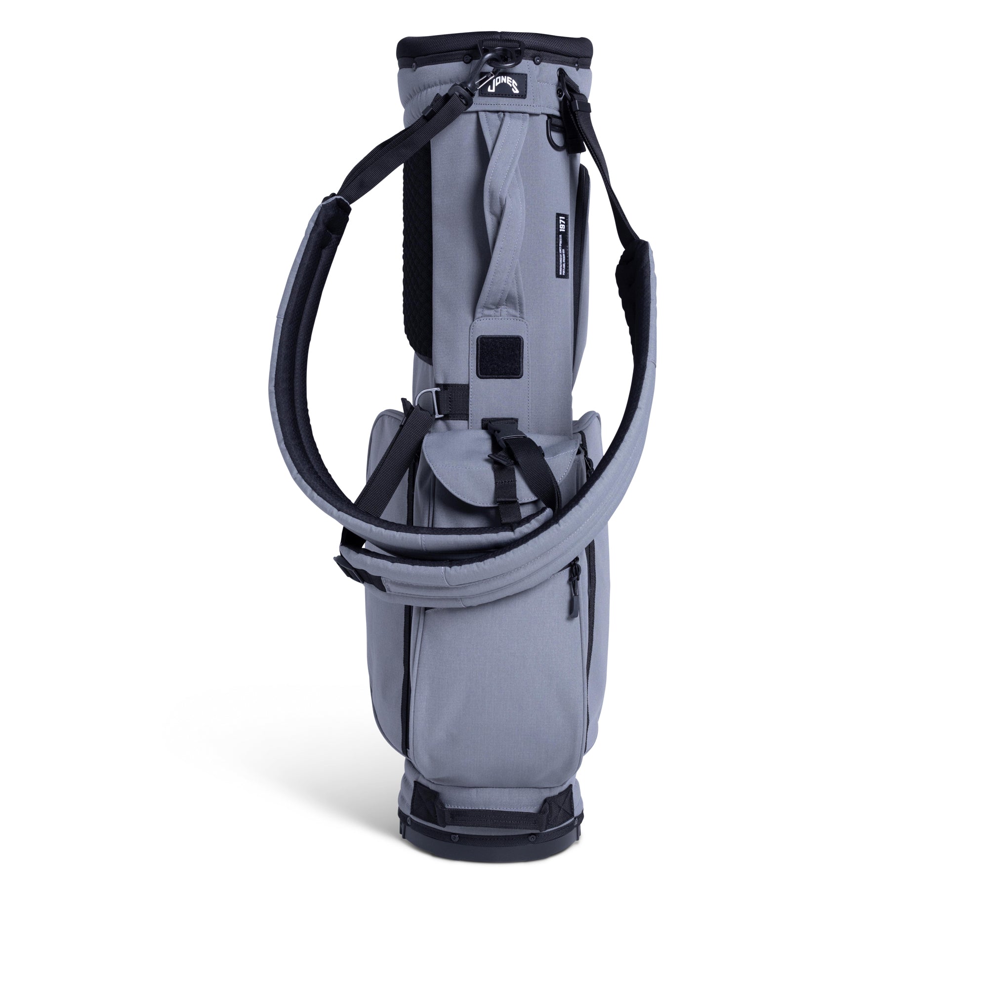 JONES グレー キャディバッグ JONES Rover Stand Bag Rover Stand Bag - Charcoal – Jones Golf Bags