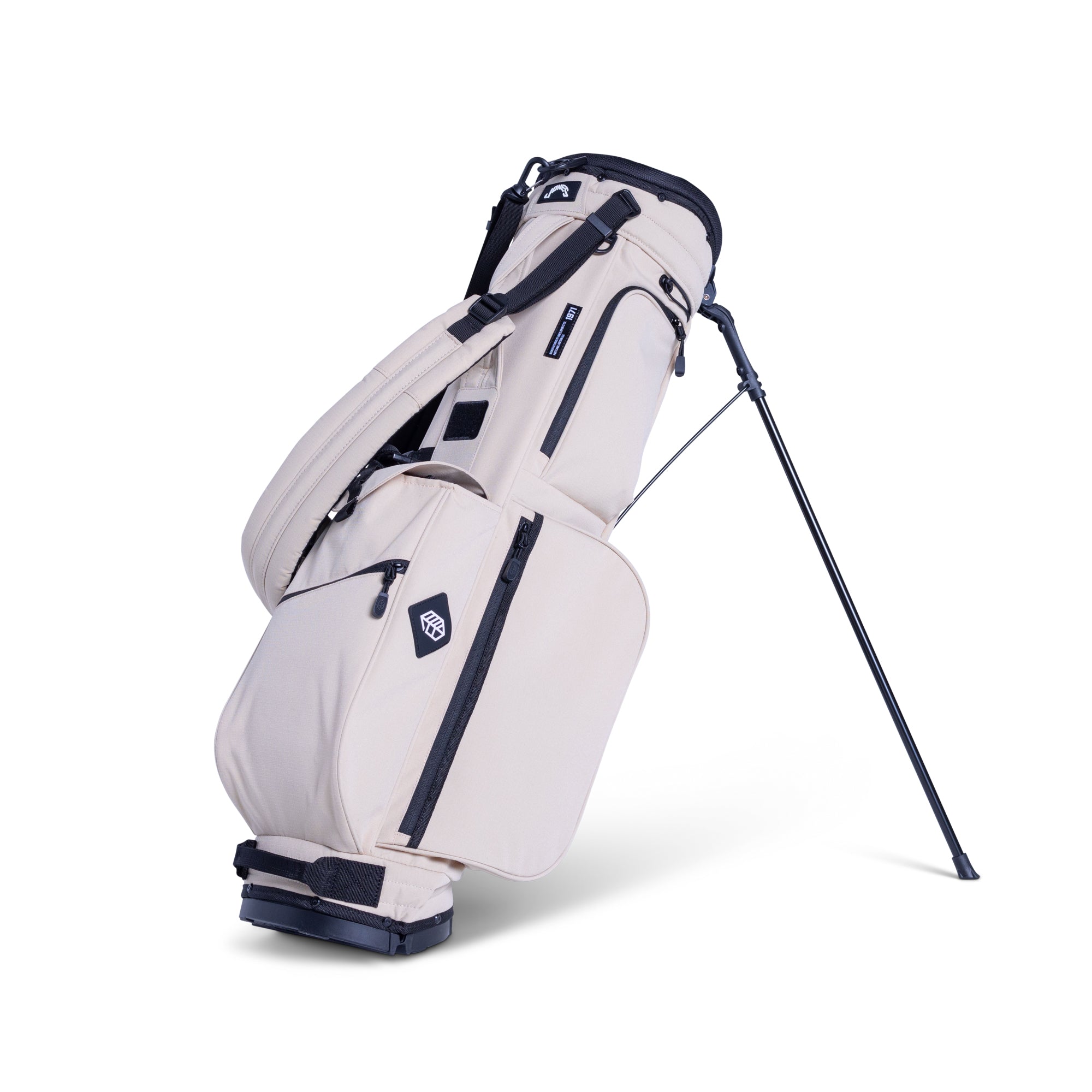 ジョーンズカーキ/ホワイト ゴルフバッグ