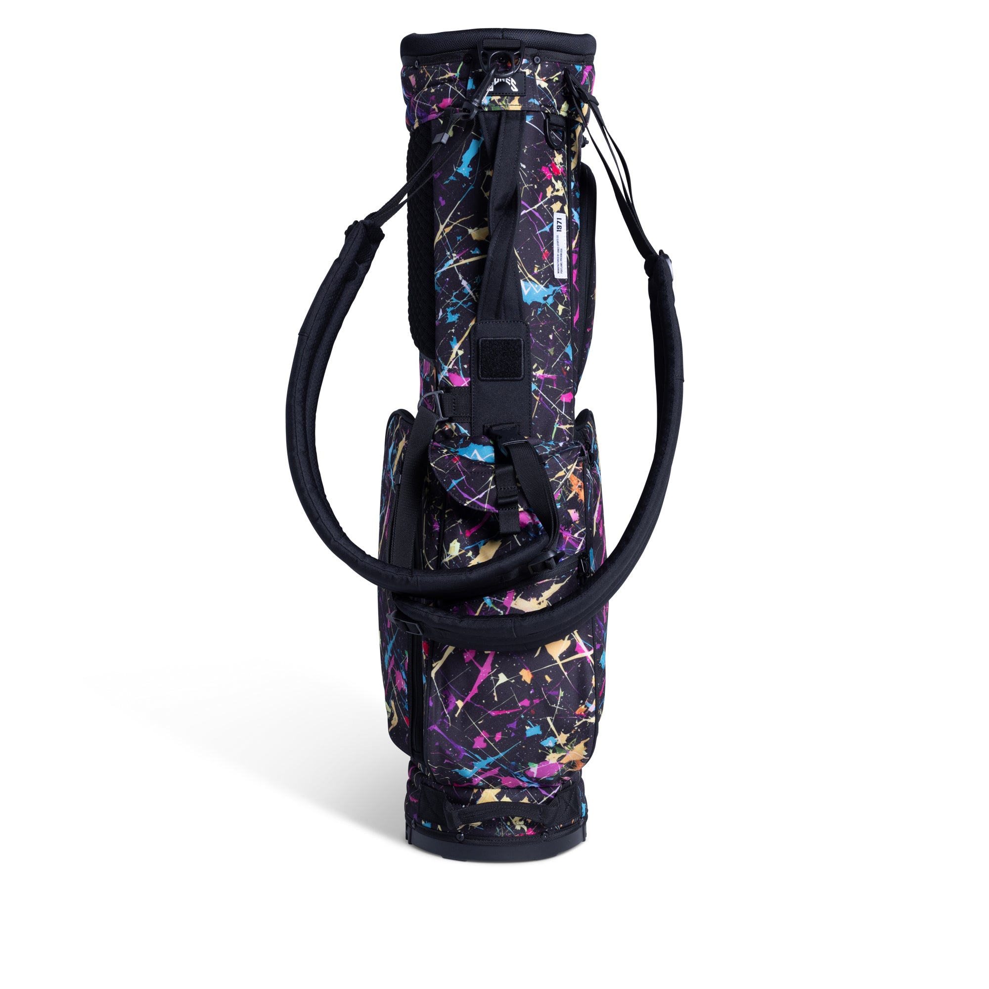 Rover R Stand Splatter Paint Golf Bag | JONES SPORTS EU