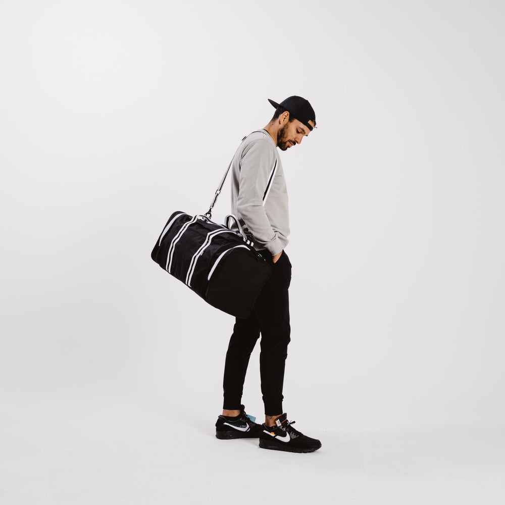 Letterman Duffle-Black