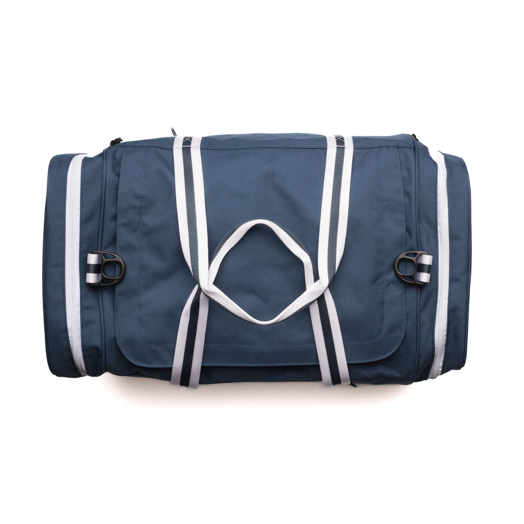 Letterman Duffle-Navy