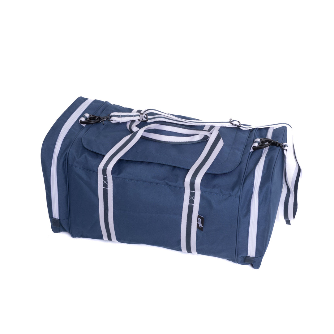 Letterman Duffle-Navy