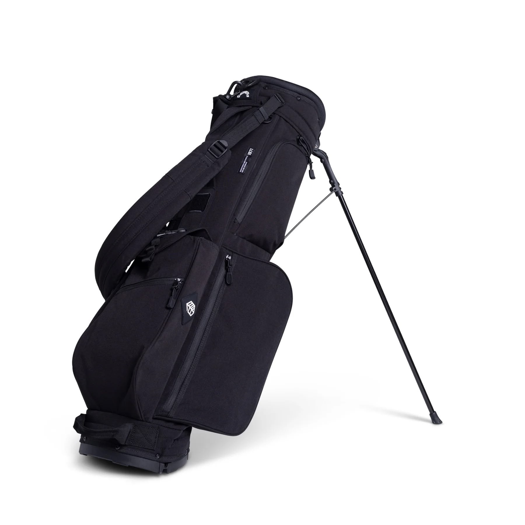 Jones golf ゴルフ アイボリー ブラック ドラムバッグ JONES Sports ジョーンズ Trouper 3.0 トゥルーパー スタンド