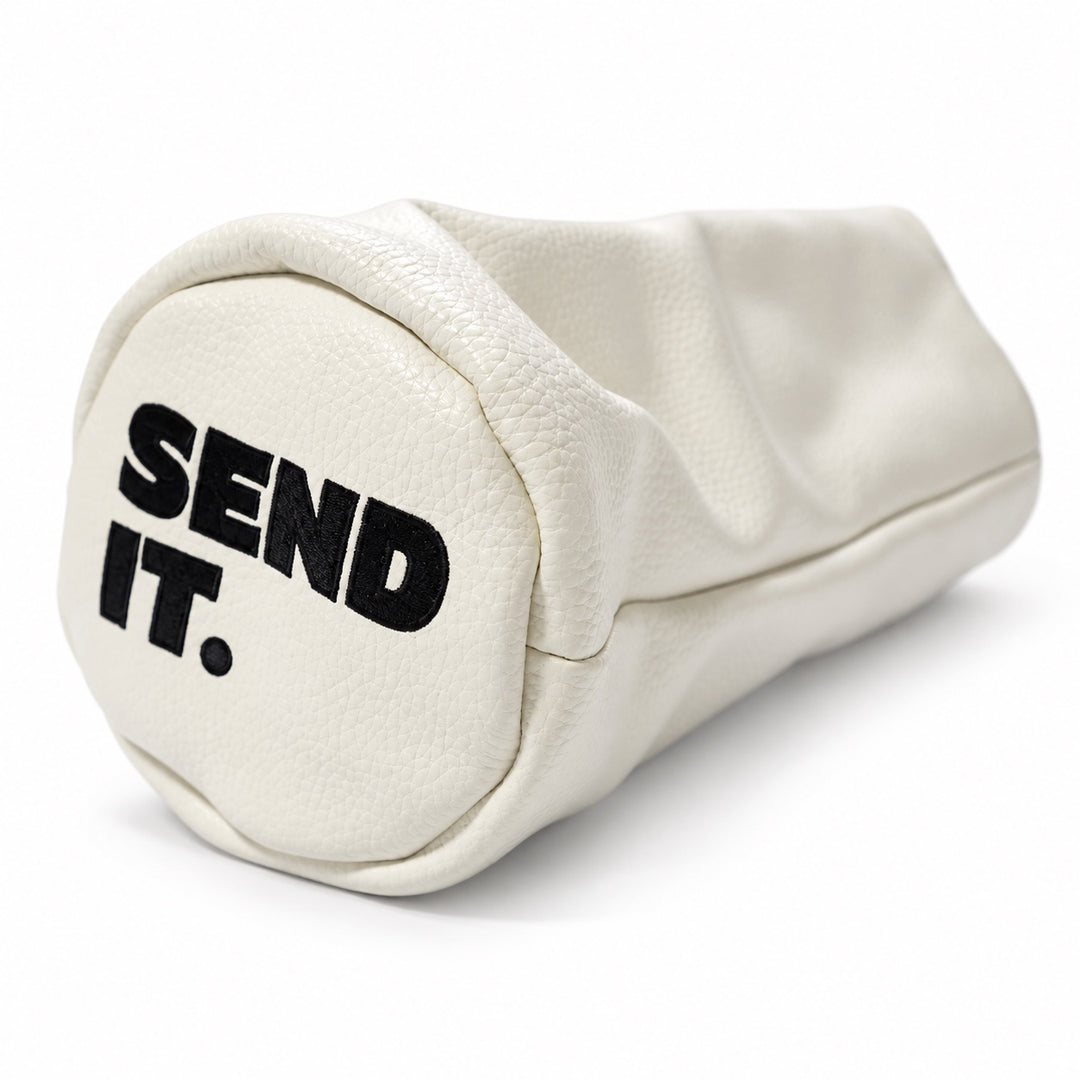SEND IT Barrel Driver Headcover - White