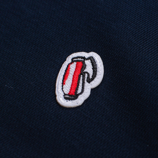 Original Sweatshirt Red Golf Bag Badge - Navy