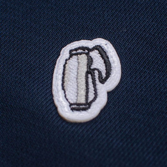 Original Sweatshirt Grey Golf Bag Badge - Navy