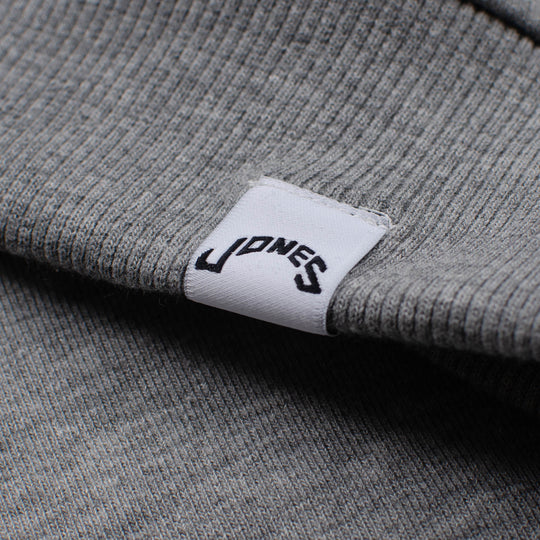 Original Sweatshirt Jones Badge - Mid Grey Marl