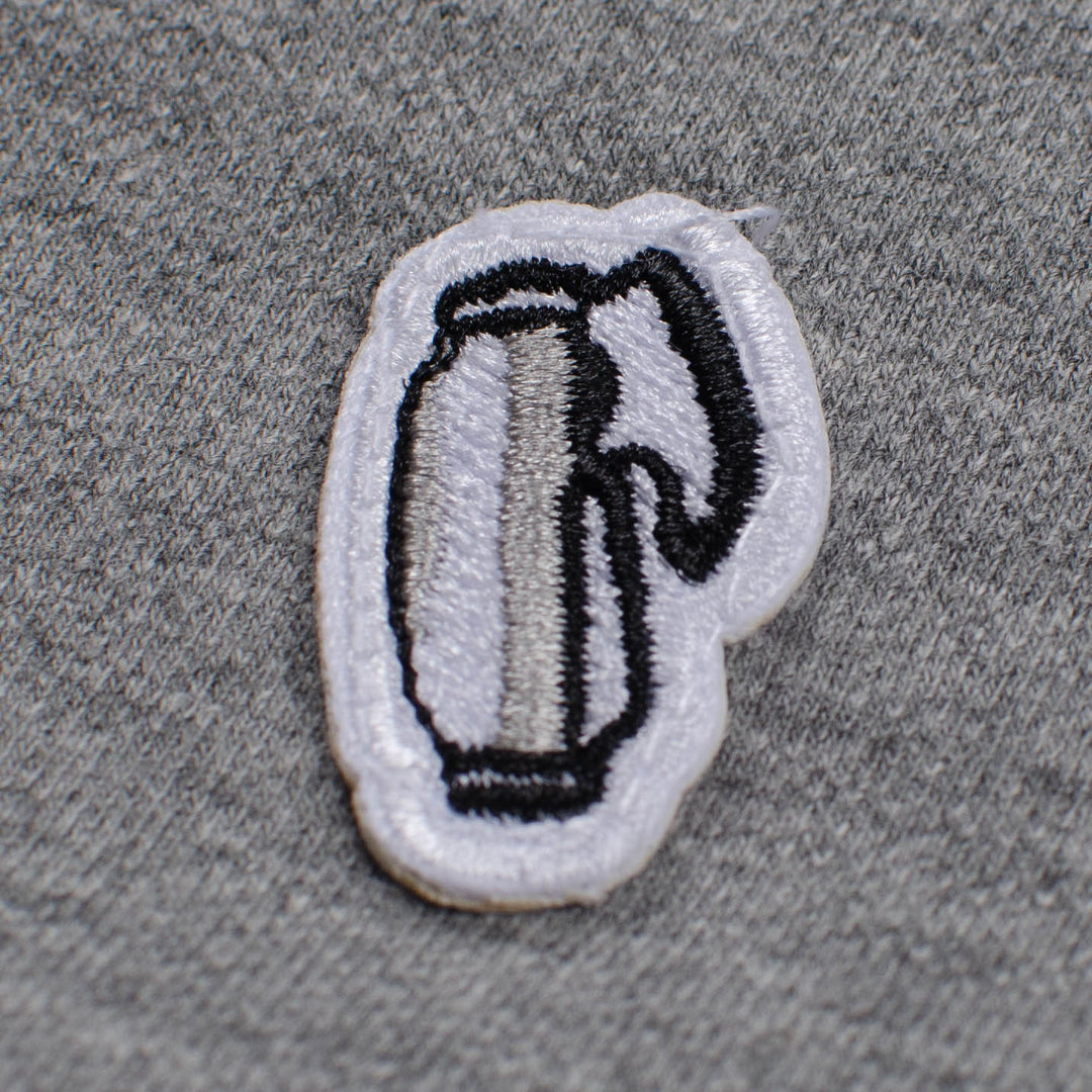 Original Polo Grey Golf Bag Badge - Grey Marl