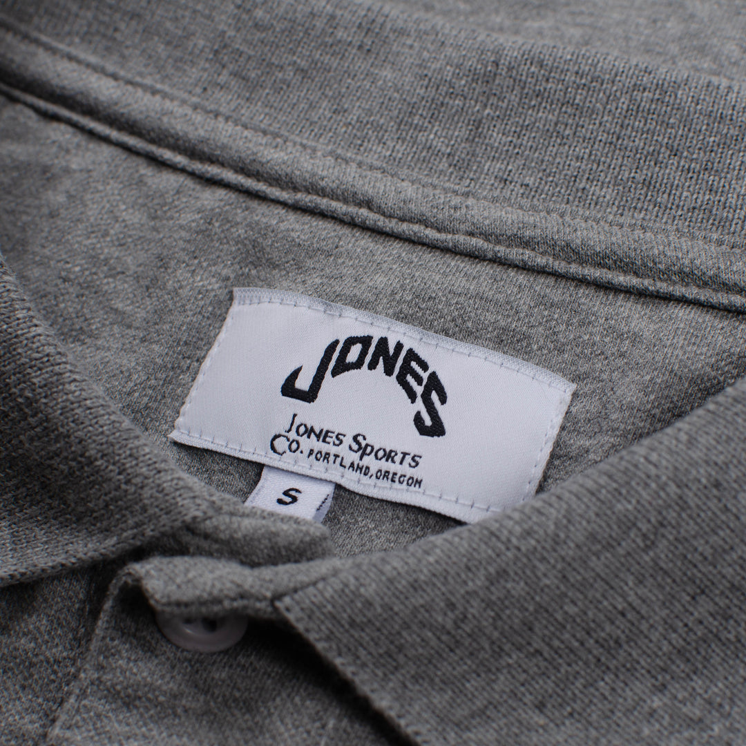 Original Polo Jones Badge - Grey Marl