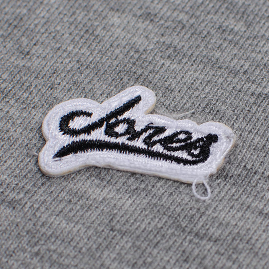 Original Polo Jones Badge - Grey Marl